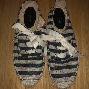 Kate Spade rattan keds